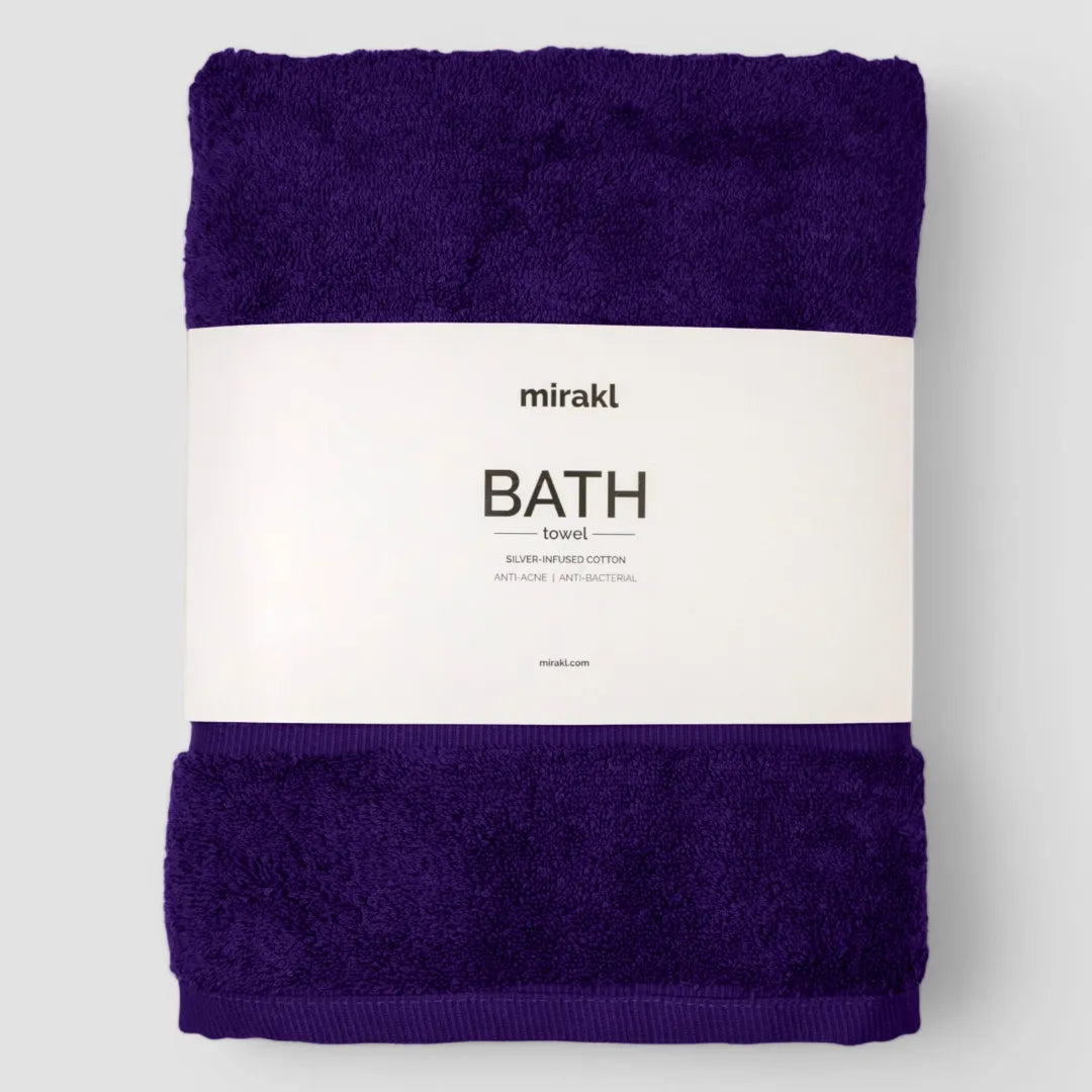 Silver-Infused Bath Towel