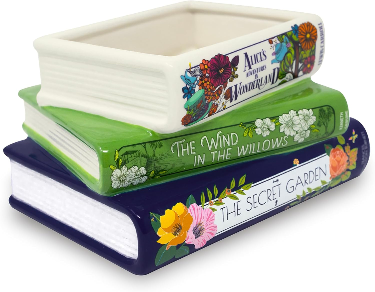 Original Small Book-Shaped Decorative Planter