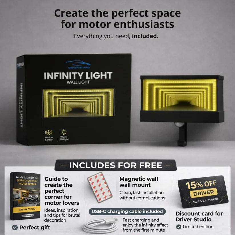 Infinity LED key holder