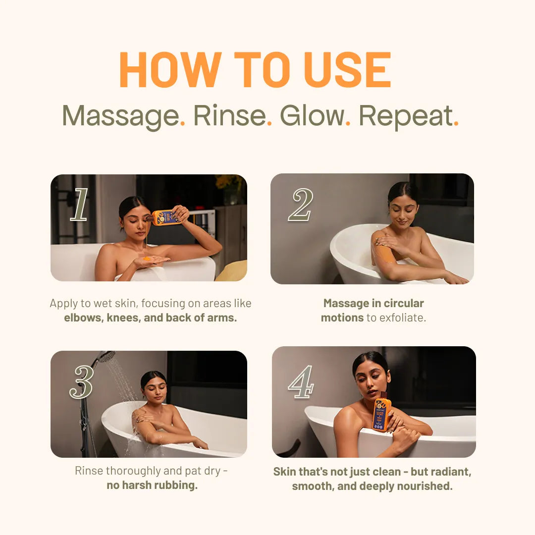 Papaya & Carrot Exfoliating Body Wash