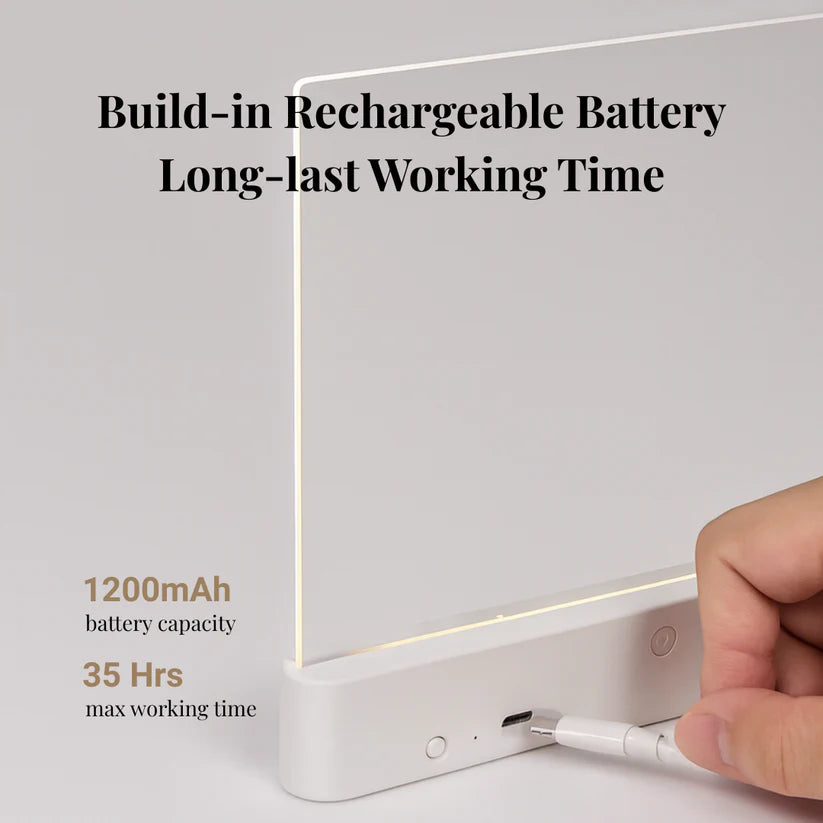 LED Reading Screen for Nighttime