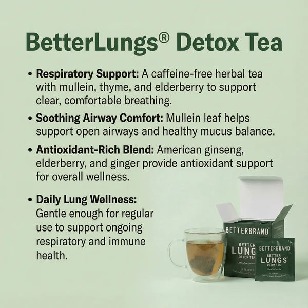 BetterLungs® Tea (30 Days Supply)